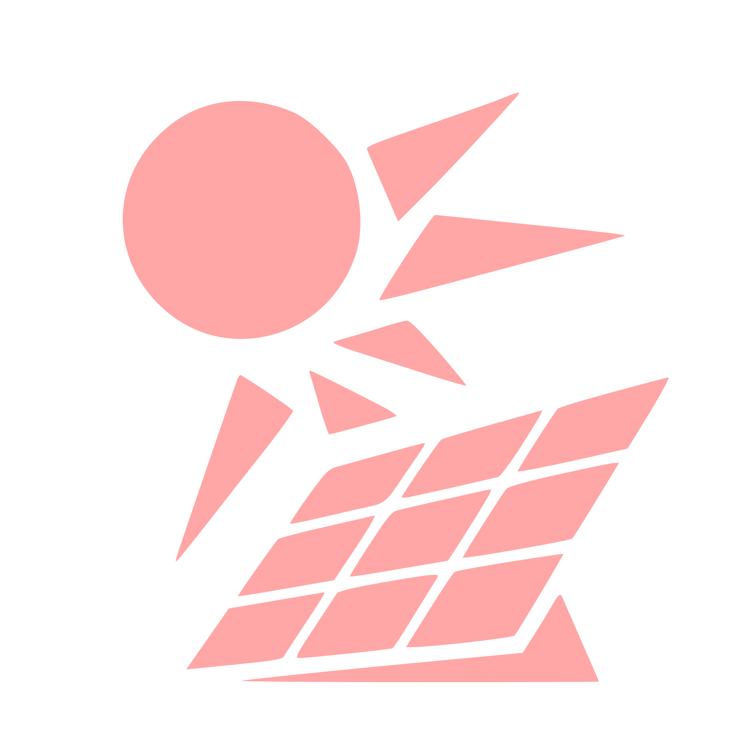 Bauhaus Solar Panel Logo #ffa6a6
