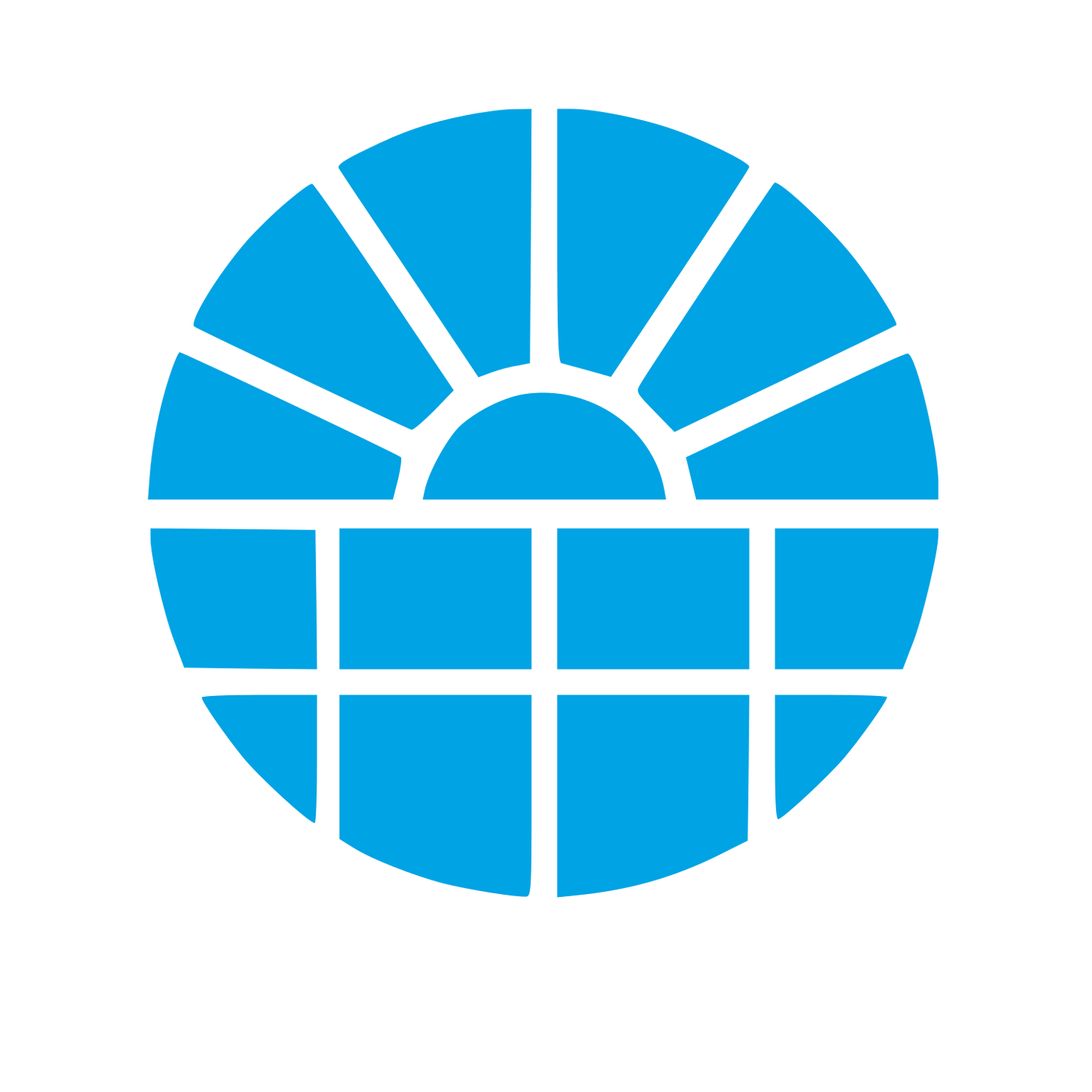 Bauhaus Solar Panel Logo #00a3e4