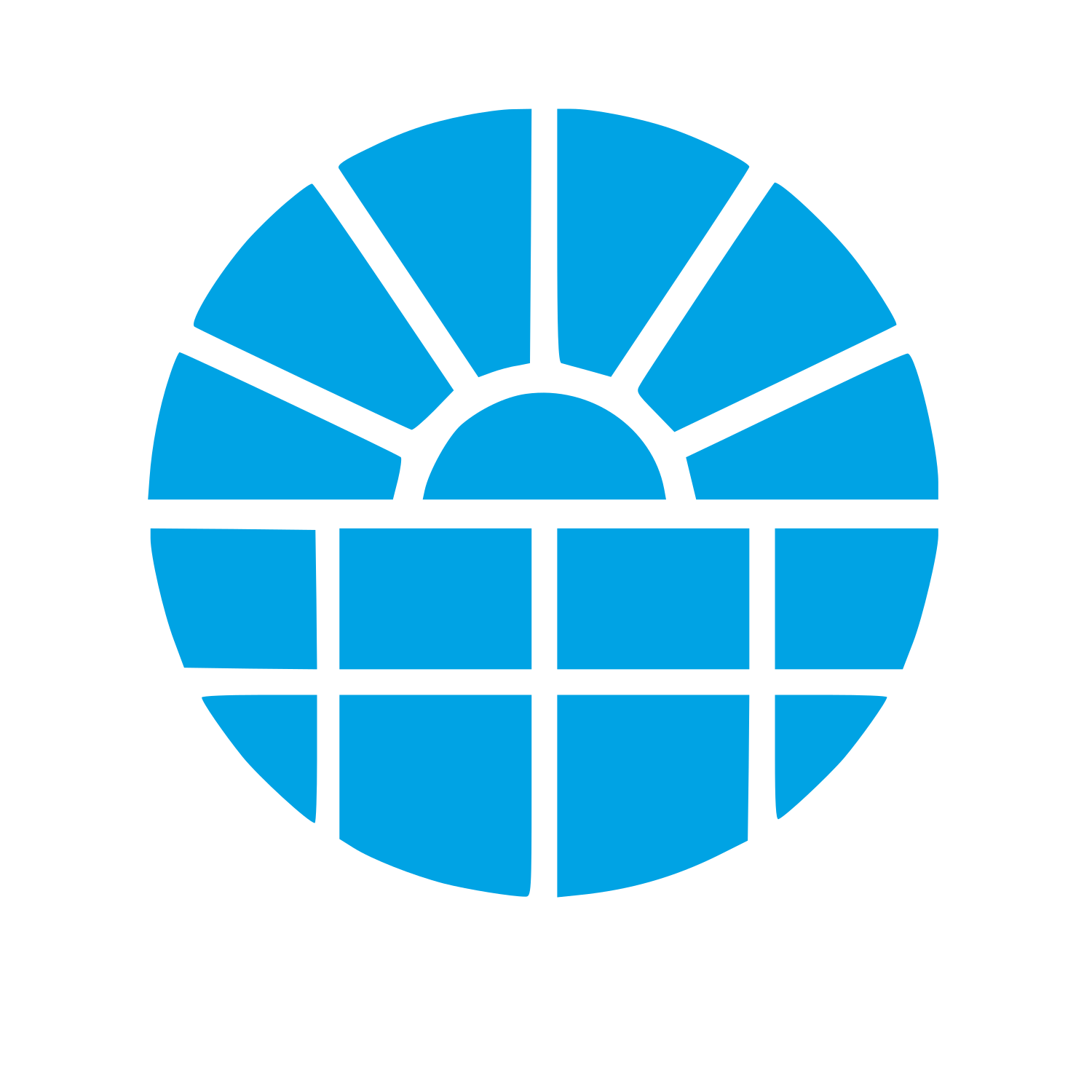 Bauhaus Solar Panel Logo #00a3e4