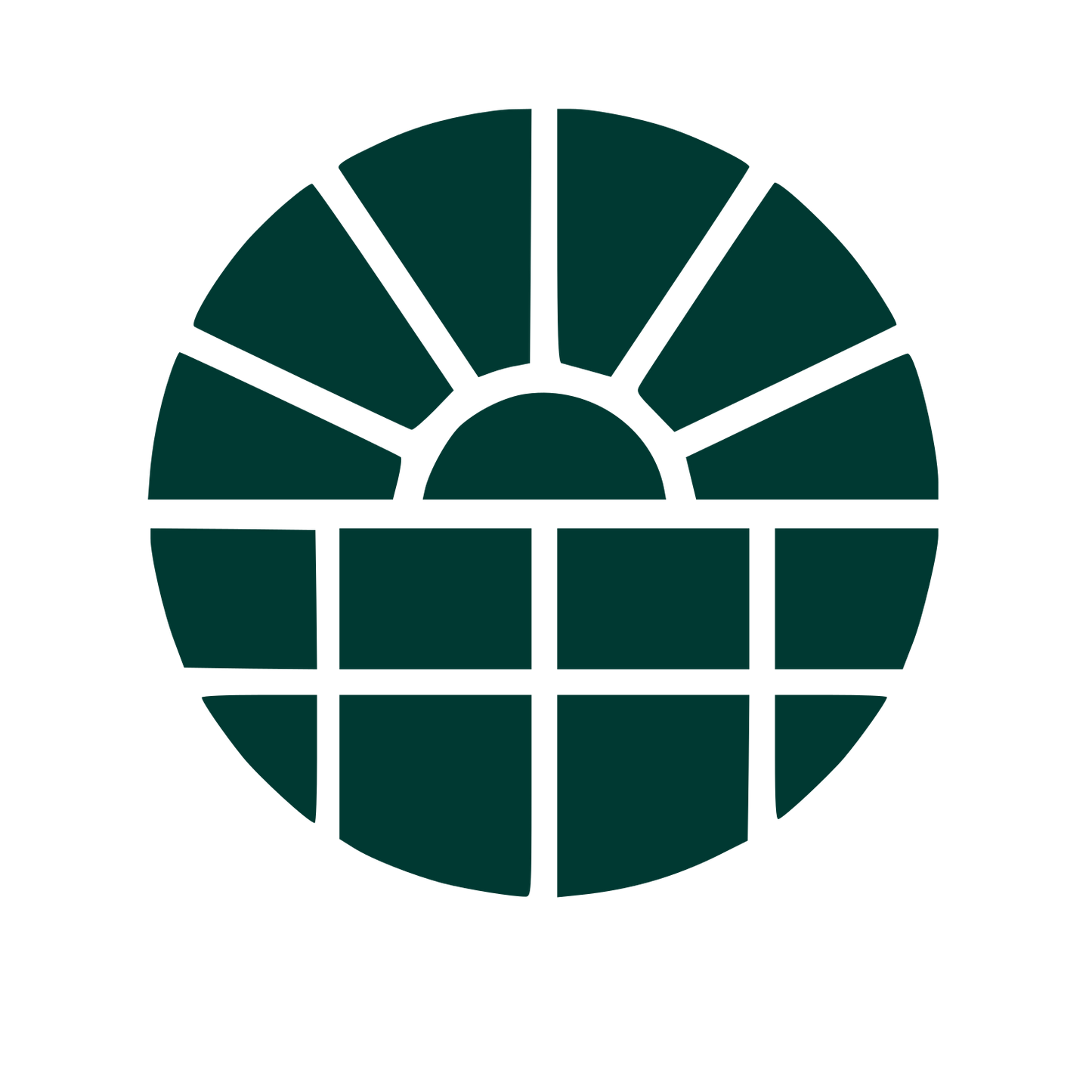 Bauhaus Solar Panel Logo #003932