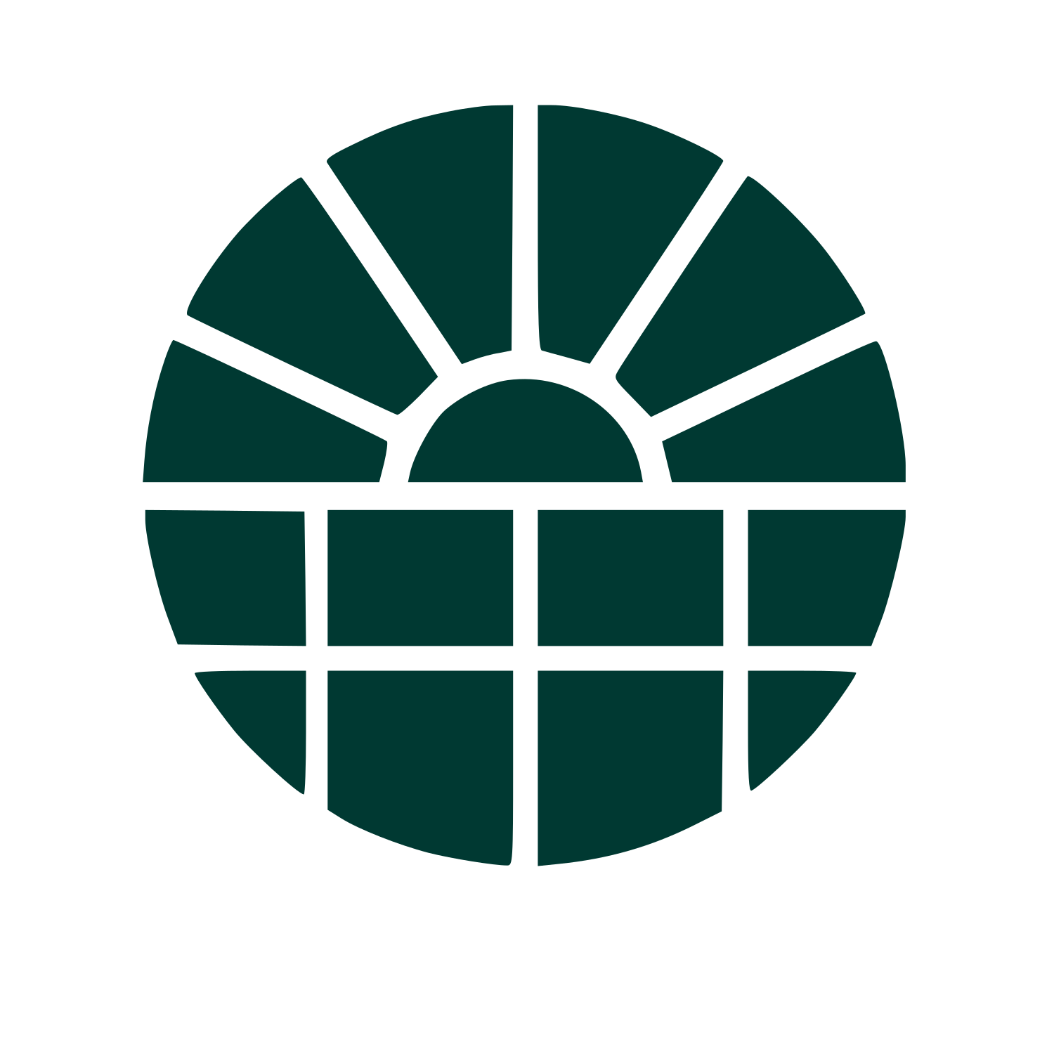 Bauhaus Solar Panel Logo #003932