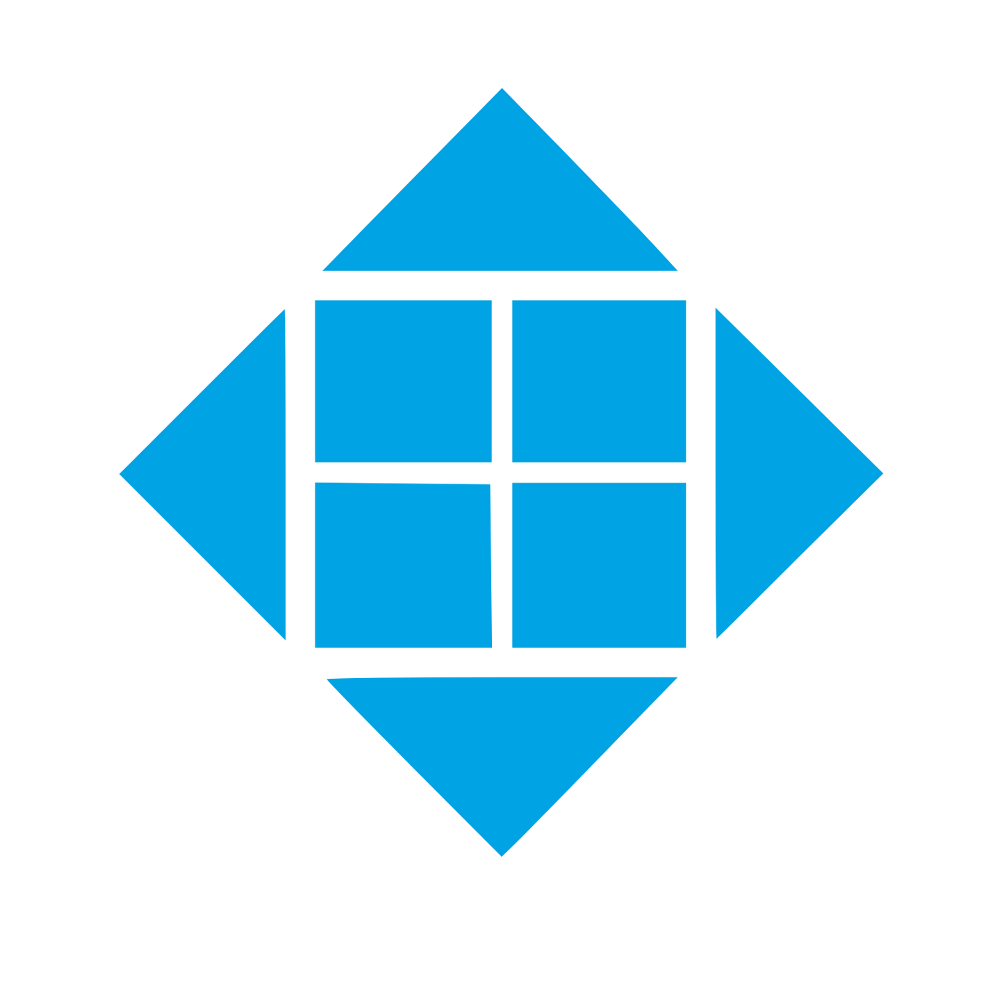 Bauhaus Solar Panel Logo #00a3e4