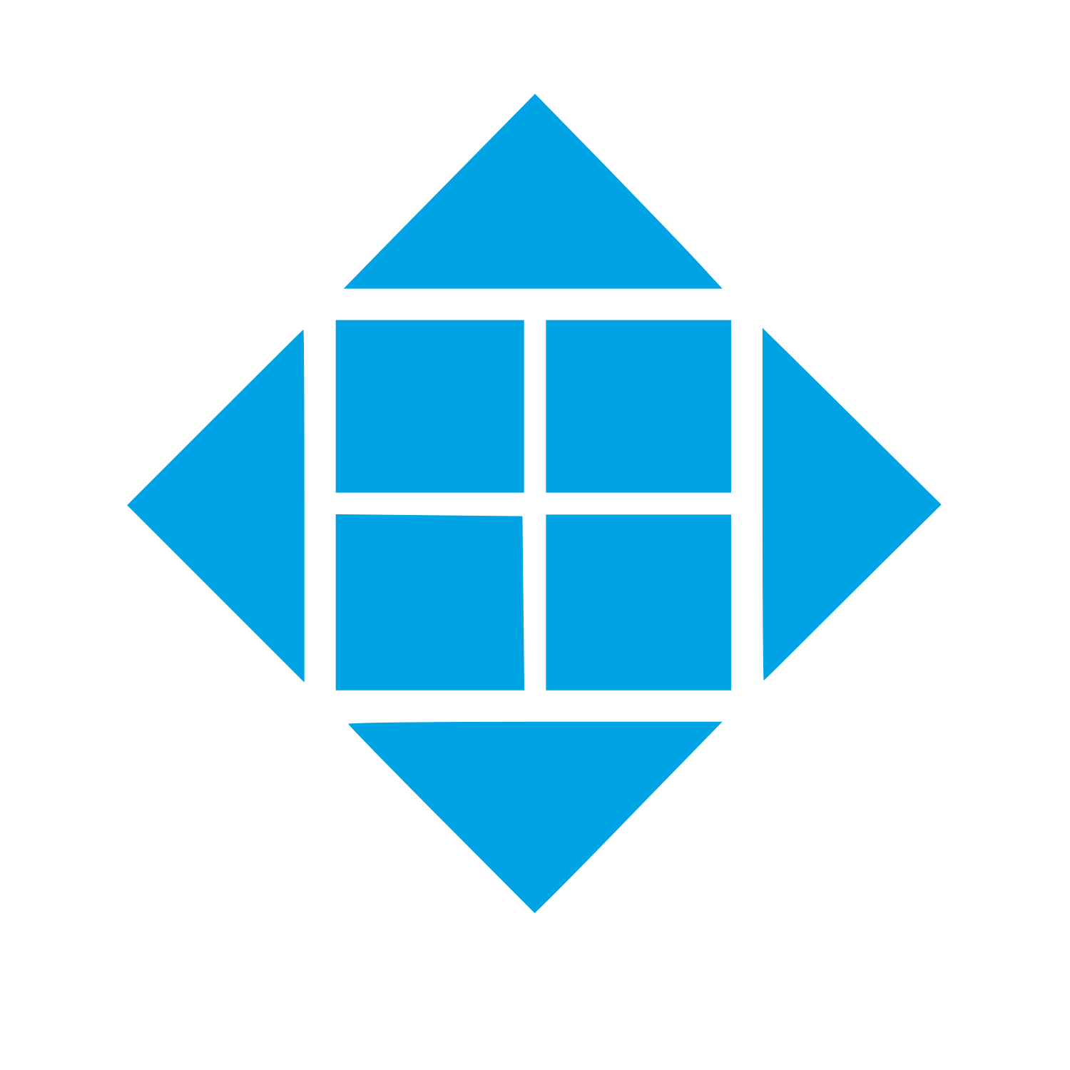 Bauhaus Solar Panel Logo #00a3e4