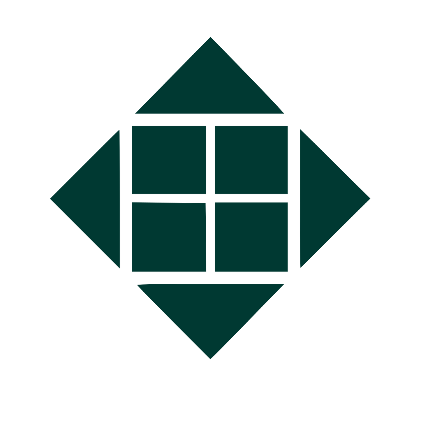 Bauhaus Solar Panel Logo #003932