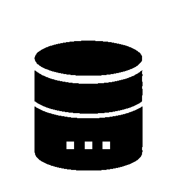 Database Server Cylinder Logo