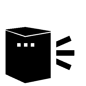 Smart Speaker Brutalist Logo