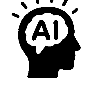 AI Brain Head Logo