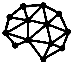 Network Brain Mesh Logo