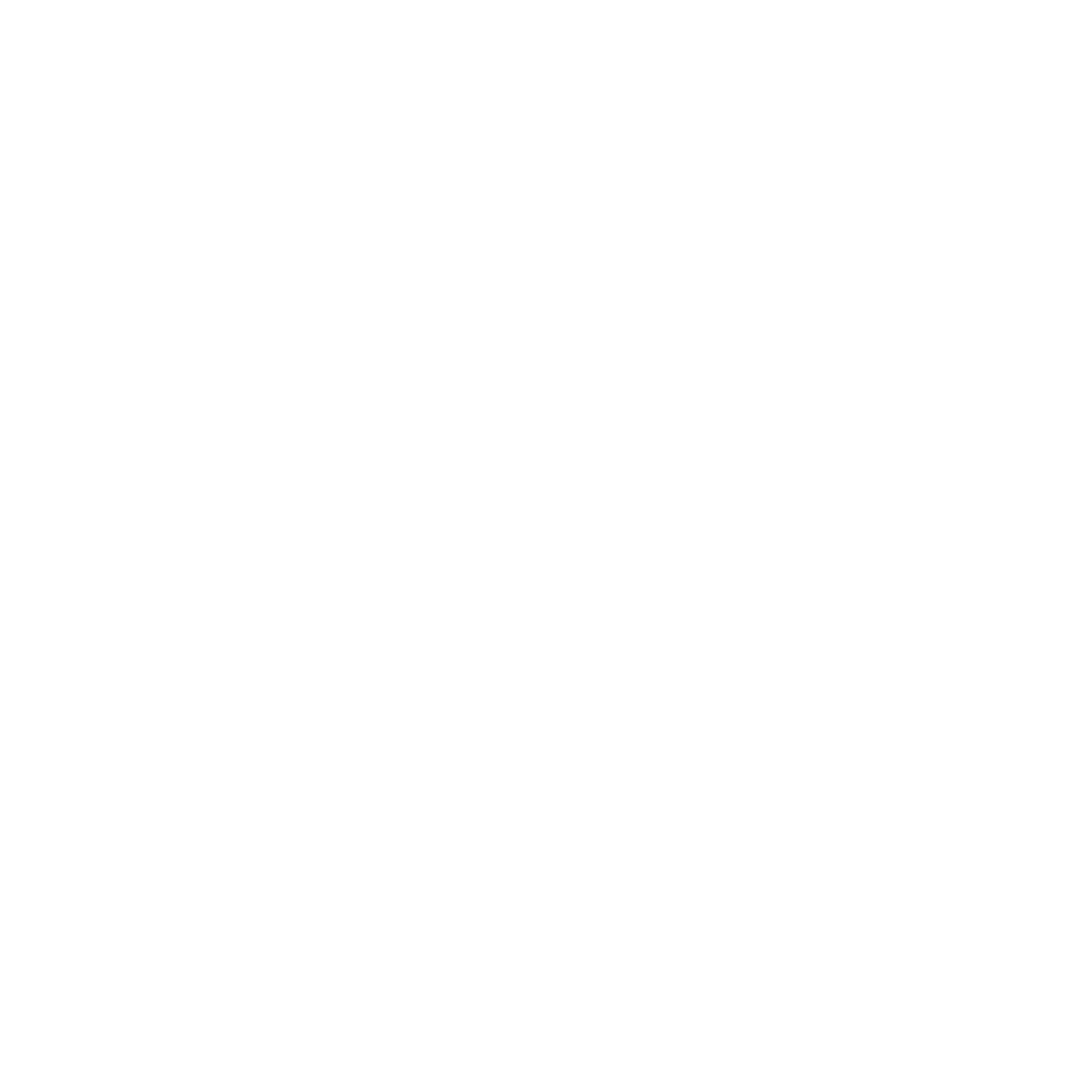 QR Code Hexagon Logo #ffffff