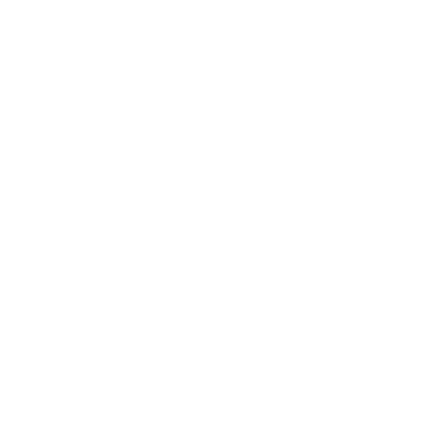 QR Code Diamond Logo #ffffff