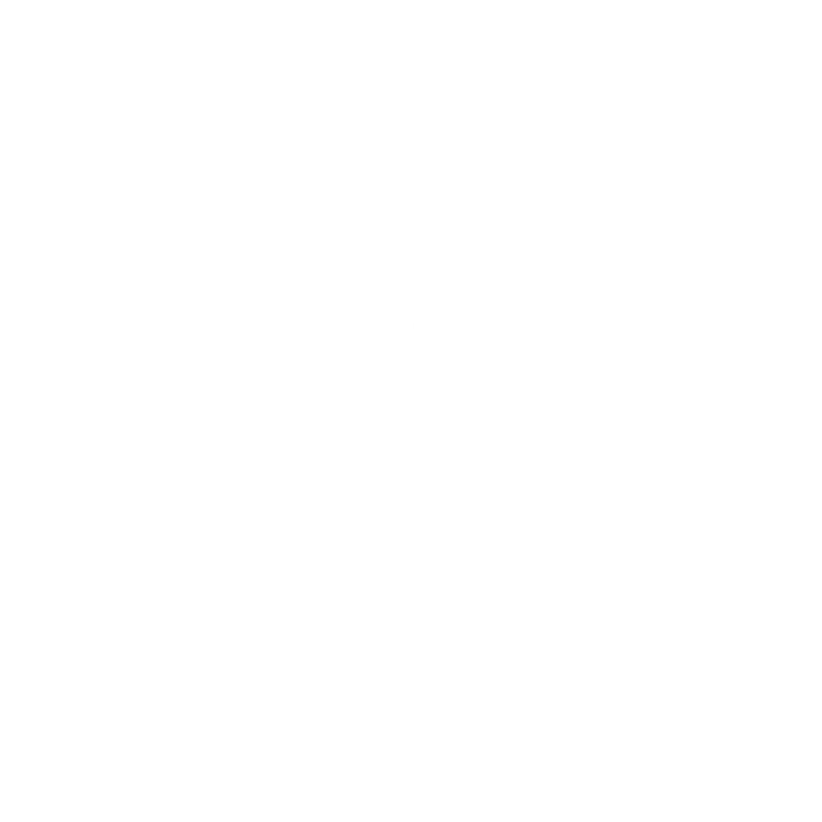 QR Code Emblem Logo #ffffff