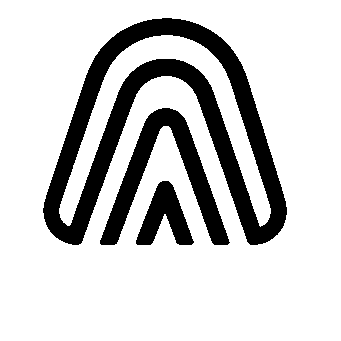 Arch Fingerprint Monoline Logo