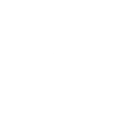 Arch Fingerprint Monoline Logo #ffffff