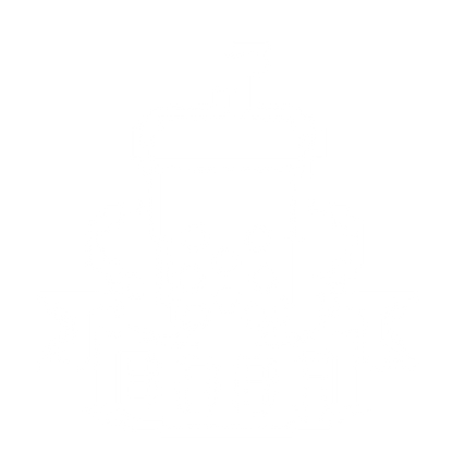 Pixel Boba Tea Logo #ffffff