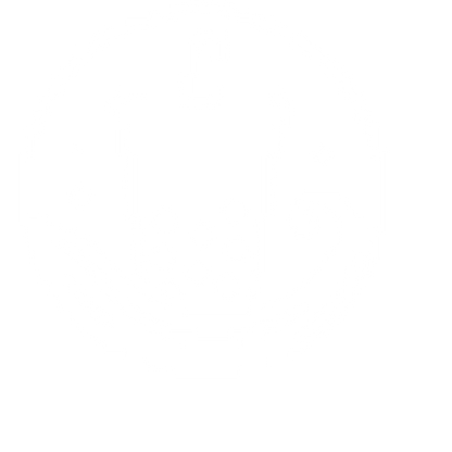Pixel Bubble Tea Circle Logo #ffffff