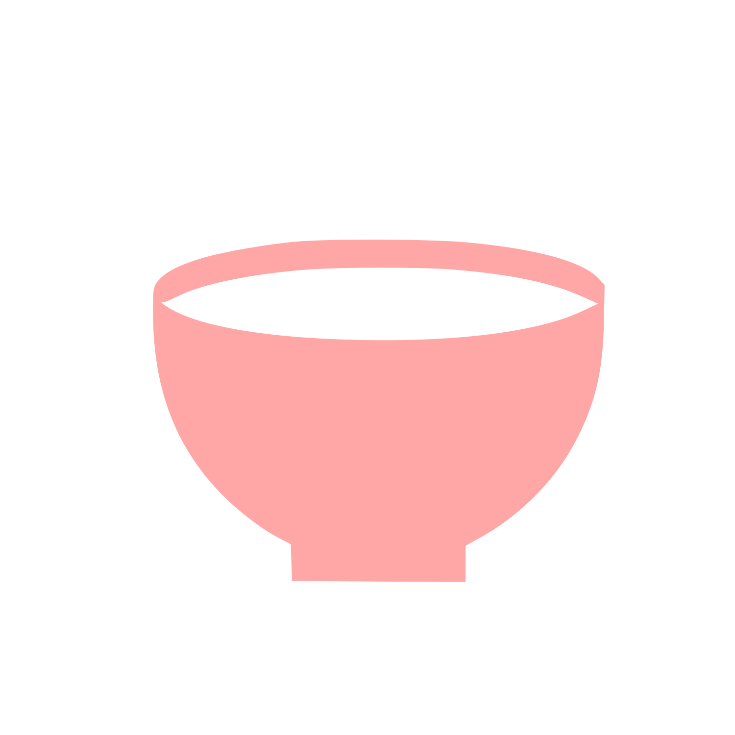 Matcha Bowl Logo #ffa6a6