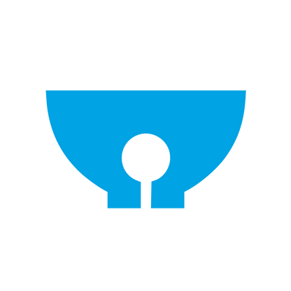 Matcha Bowl Keyhole Logo #00a3e4