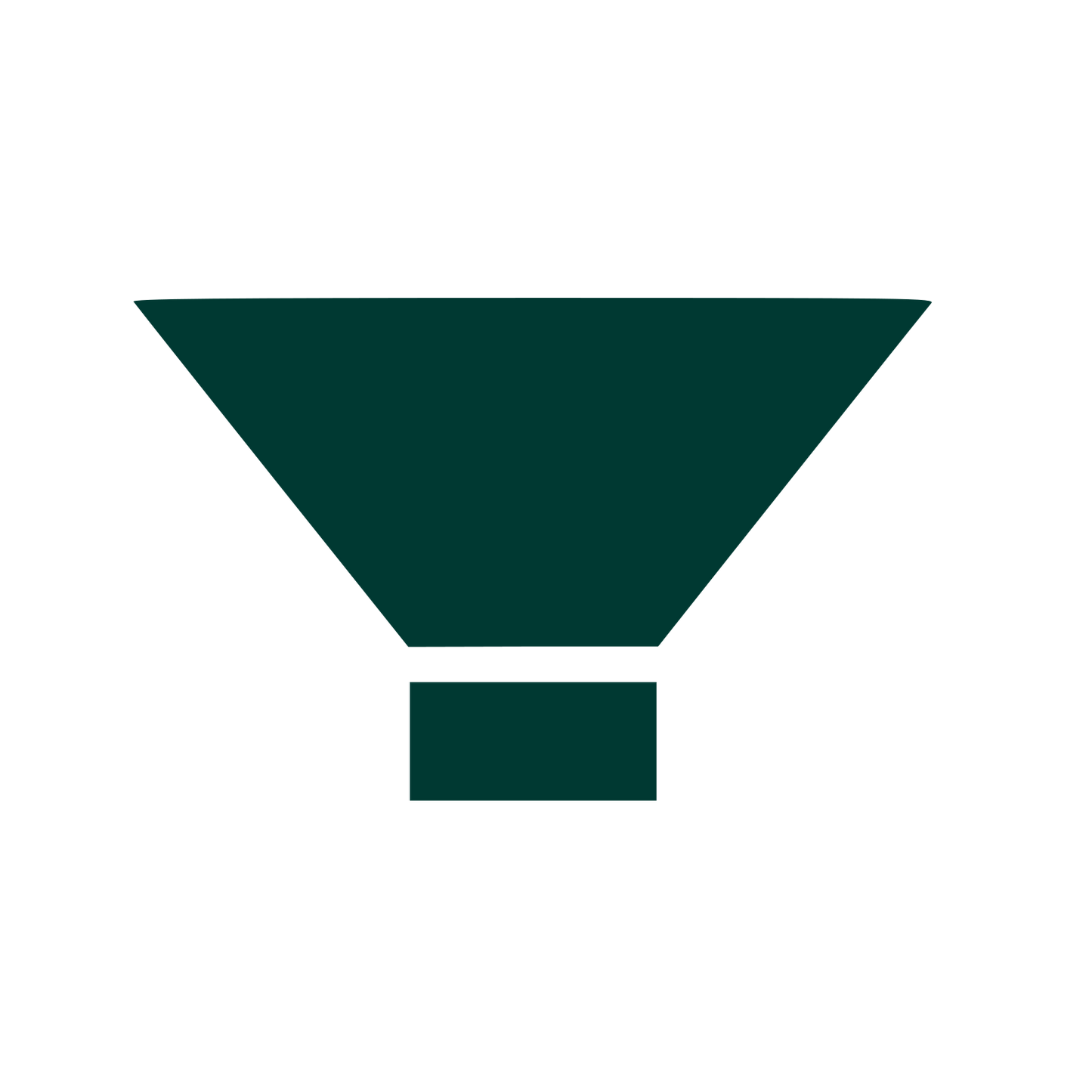 Matcha Bowl Funnel Logo #003932