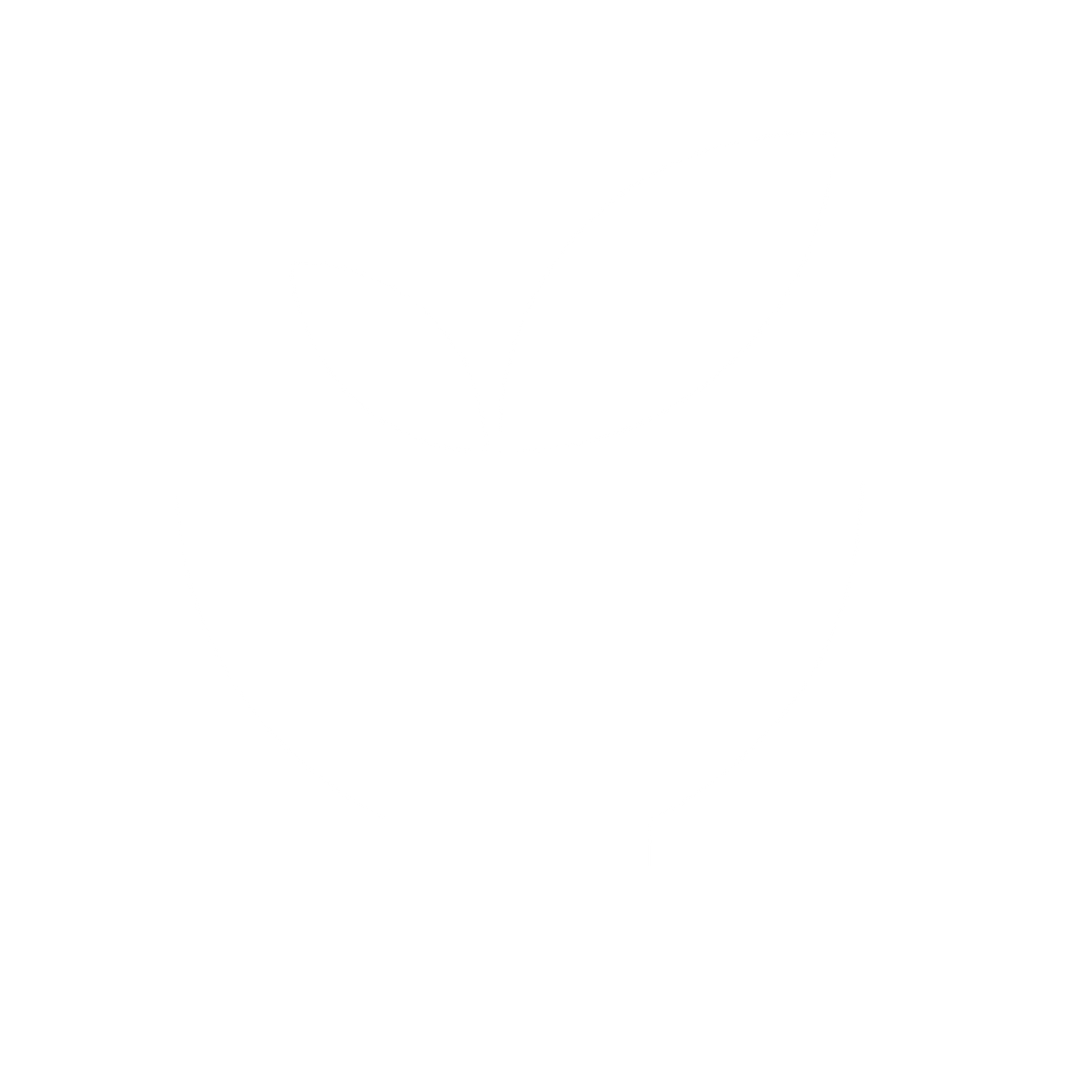 Matcha Bowl Leaf Logo #ffffff