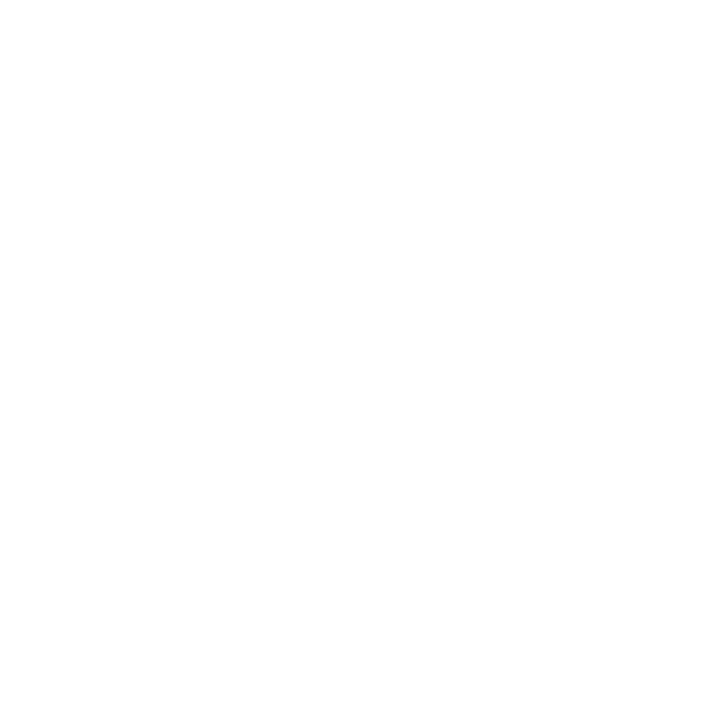 Avocado Pictogram Logo #ffffff
