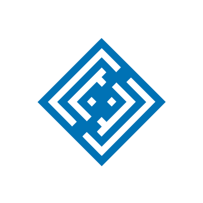 Interlocking Maze Pattern Logo #0072B5