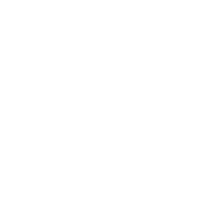 Avocado Pictogram Circle Logo #ffffff