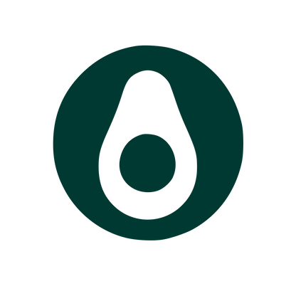 Avocado Pictogram Circle Logo #003932
