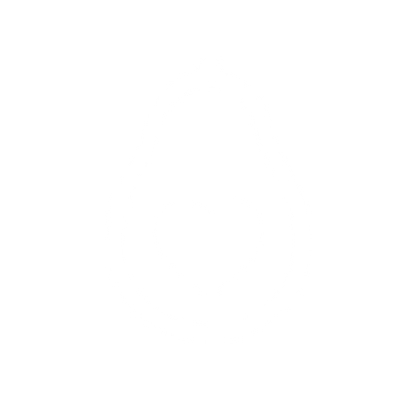 Avocado Heart Logo #ffffff