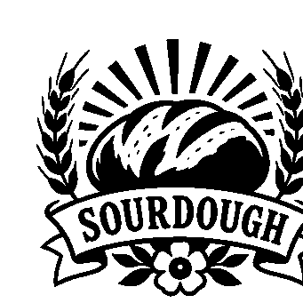 Sourdough Bread Tattoo Logo
