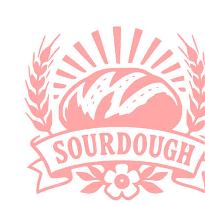 Sourdough Bread Tattoo Logo #ffa6a6