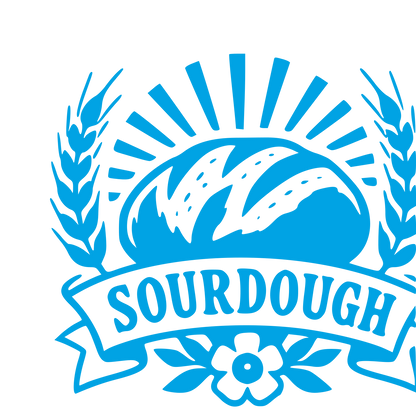 Sourdough Bread Tattoo Logo #00a3e4