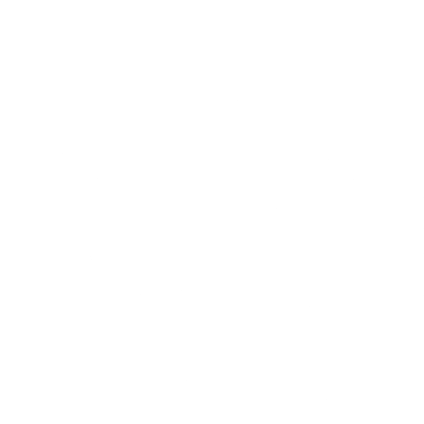 Sourdough Bread Tattoo Logo #ffffff