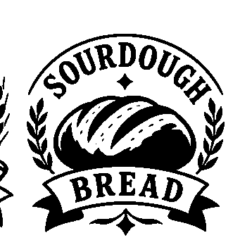 Sourdough Bread Bakery Logo