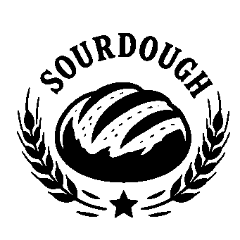 Sourdough Bread Emblem Logo