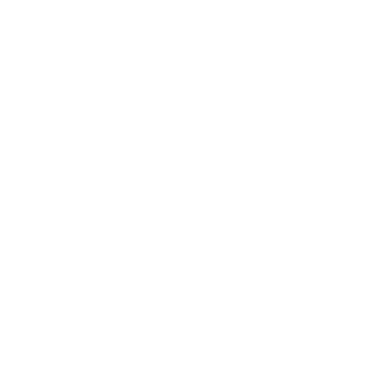 Sourdough Bread Emblem Logo #ffffff