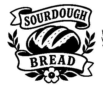 Sourdough Bread Tattoo Logo