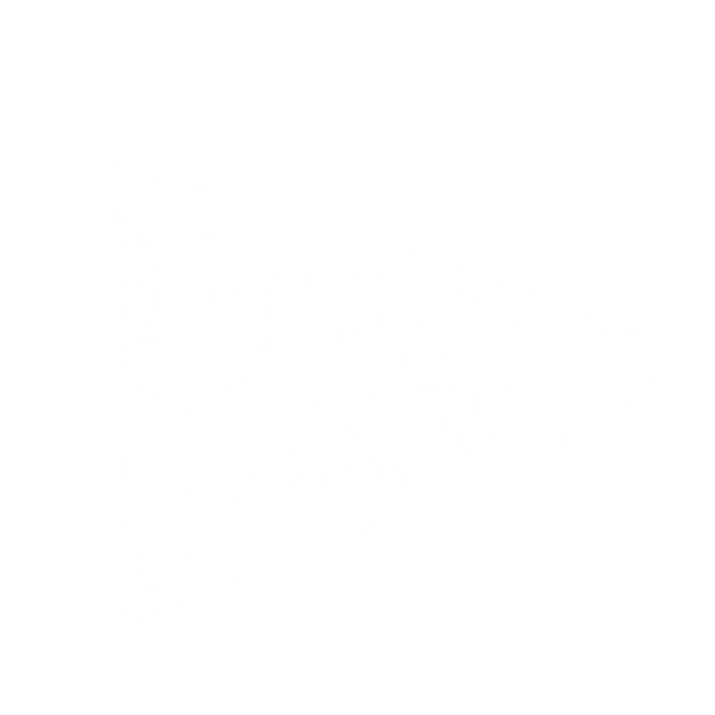 Cold Brew Pennant Flag Logo #ffffff