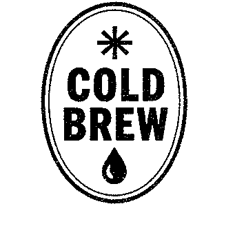 Cold Brew Coffee Drop Logo