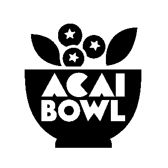Acai Bowl Food Logo