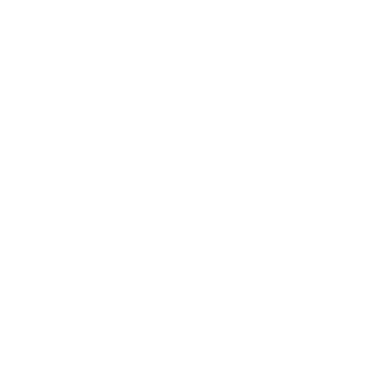 Acai Bowl Circle Badge Logo #ffffff