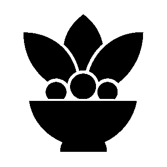 Acai Bowl Fruit Logo