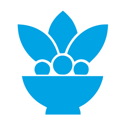 Acai Bowl Fruit Logo #00a3e4