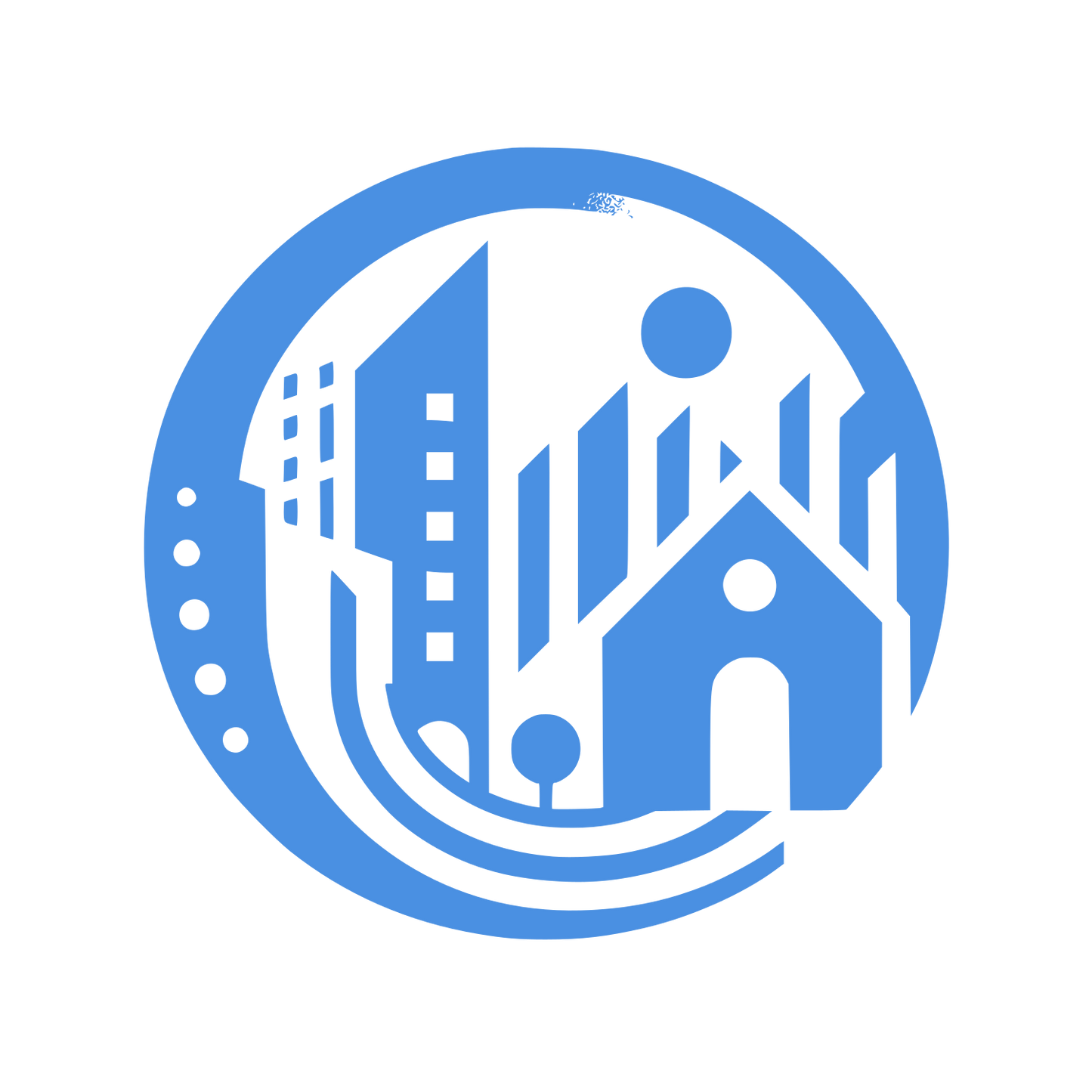 Urban Architecture Circle #4A90E2