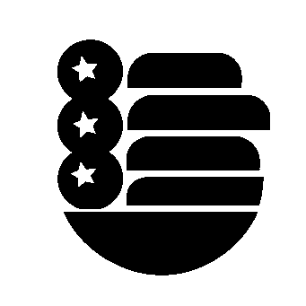 Patriotic Acai Bowl Logo