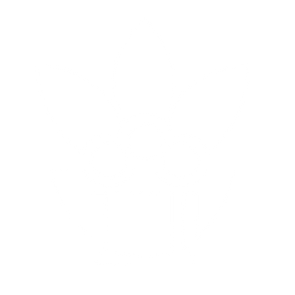 Acai Bowl Leaves Logo #ffffff