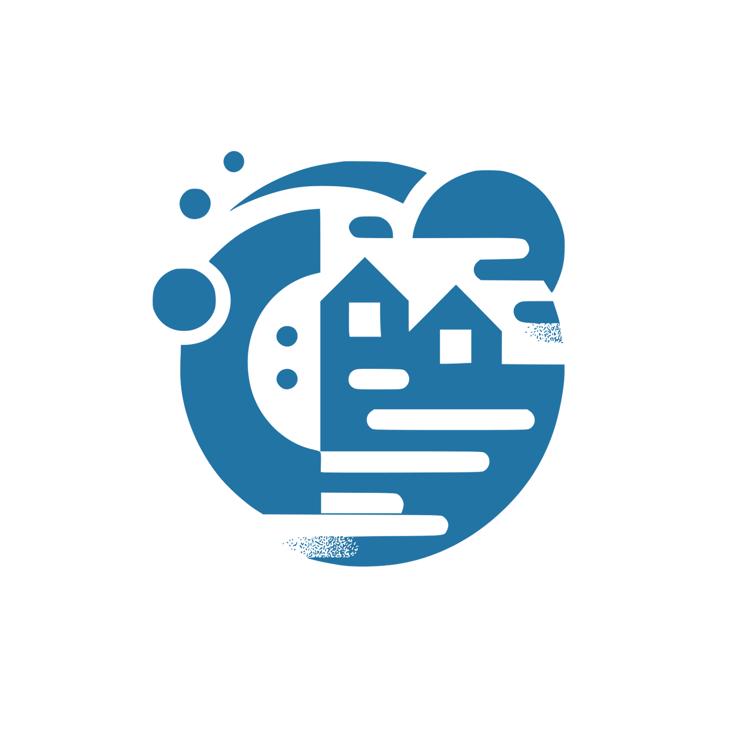 House Circular Logo #2274A5