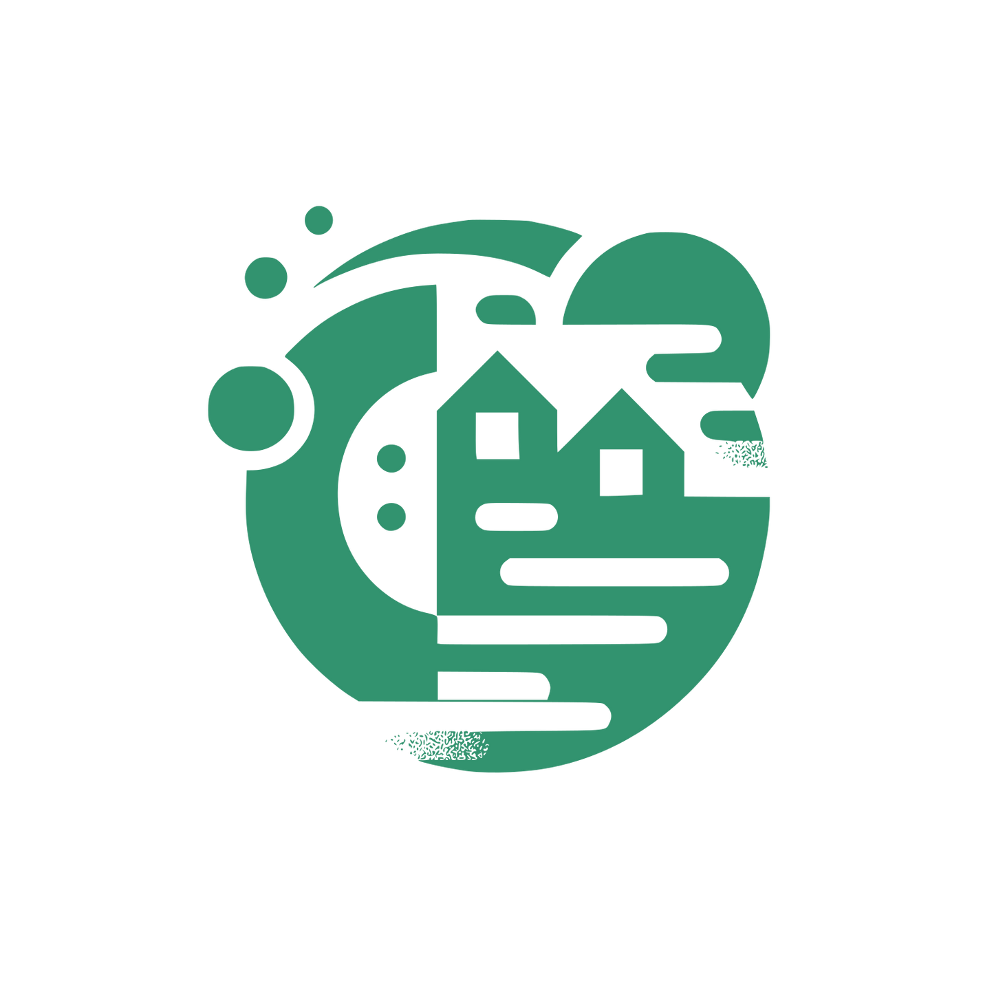 House Circular Logo #32936F