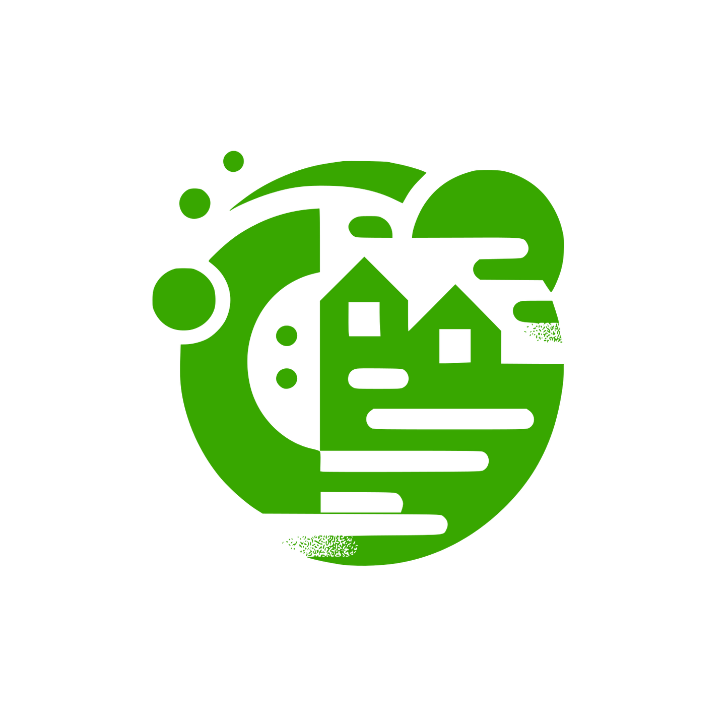 House Circular Logo #38A700