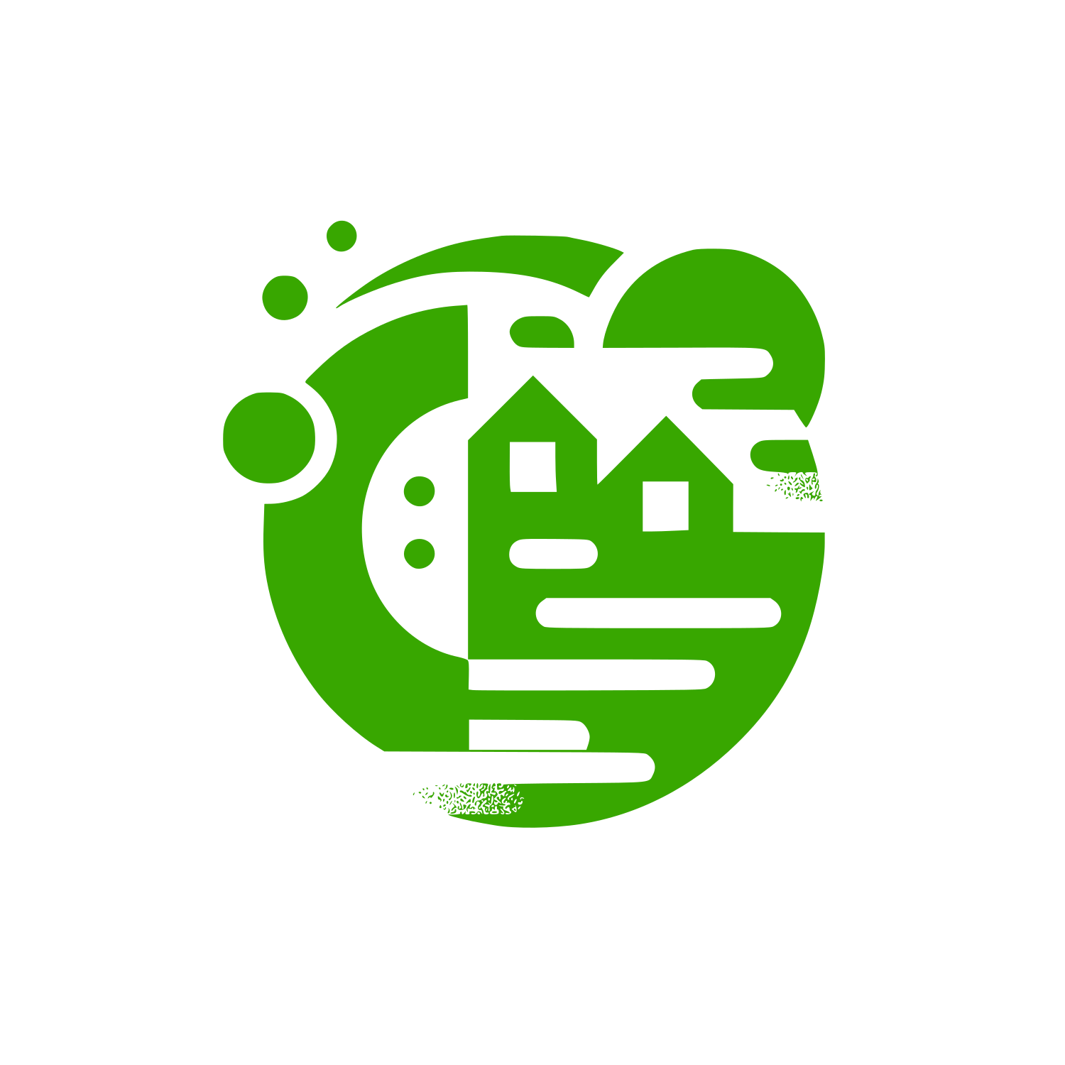 House Circular Logo #38A700