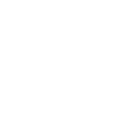 Monoline Smoothie Bowl Logo #ffffff